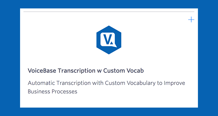 The Newest Twilio Marketplace Add-On From VoiceBase: Transcription with Custom Vocabulary