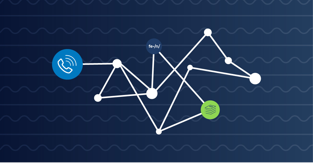 Predictive Analytics image on blue wave background