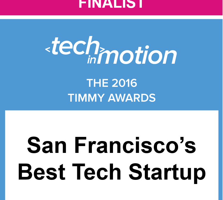 VoiceBase Named A Finalist For ‘San Francisco’s Best Tech Startup’ by Tech In Motion