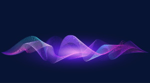 big voice data speech wave illustration