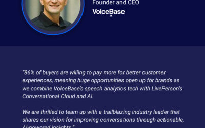 VoiceBase Acquired by LivePerson